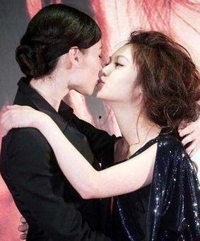 女明星激吻,女明星亲密激吻画面曝光